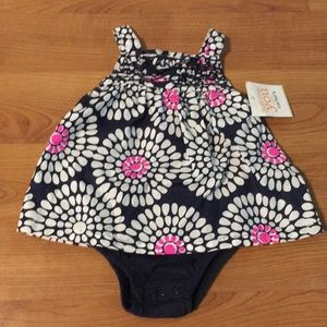 6 month girl dress/onesie